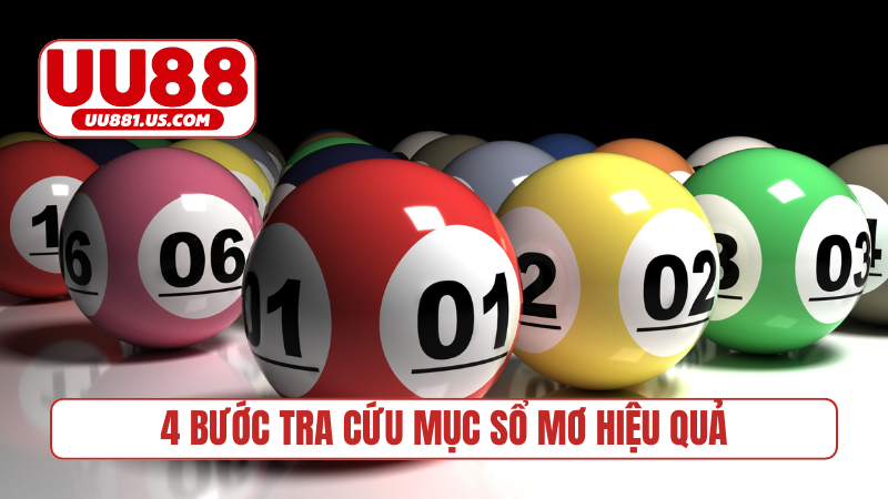 4 bước tra cứu mục sổ mơ hiệu quả