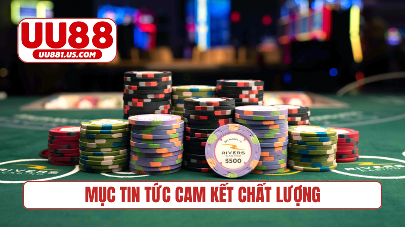 Mục tin tức cam kết chất lượng, tính chính xác