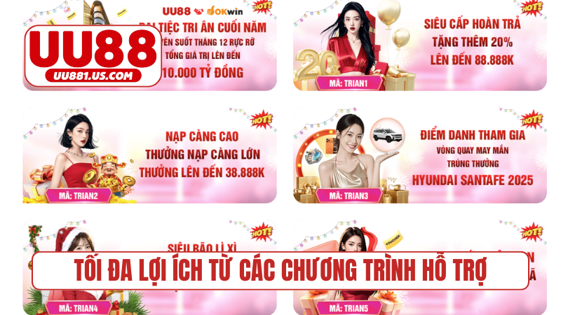 Tối đa lợi ích từ các chương trình hỗ trợ